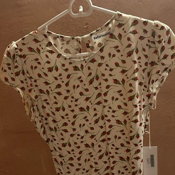 Reformation Gavin dress in Marion. NWT - Picture 2 of 4